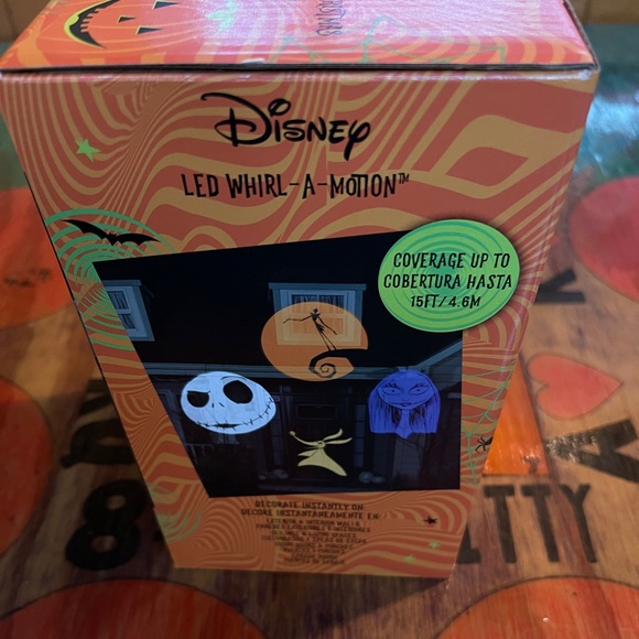 Disney Holiday New Jack Skellington Led Whirlamotion Nightmare